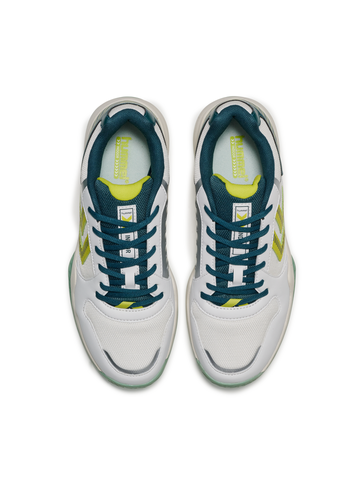 Hummel All Court - white/green/yellow