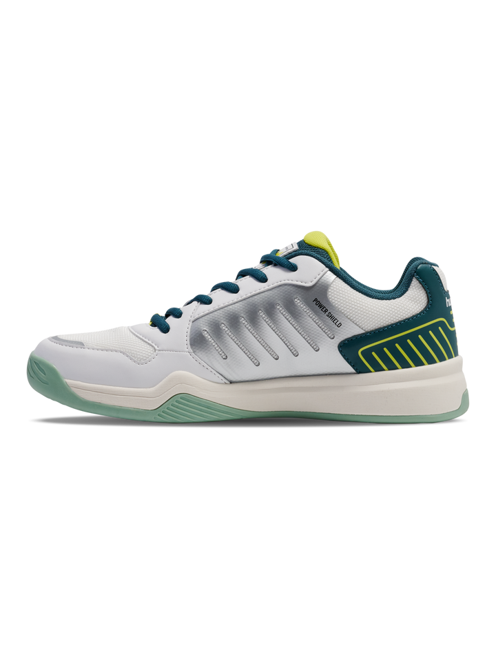 Hummel All Court - white/green/yellow