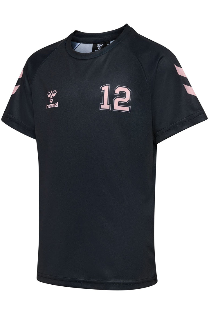 Hummel Hmlshimmer T-Shirt S/S - black/bridal rose