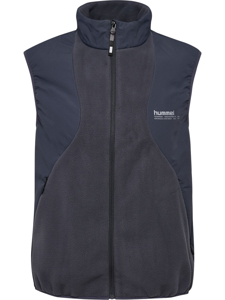 Hummel Hmlhybrid Fleece Vest - ebony