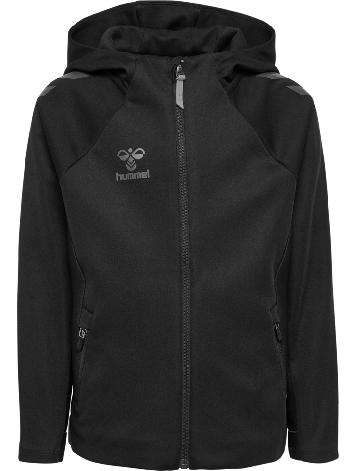 Hummel Hmlcima 2.0 Zip Hoodie Kids - black