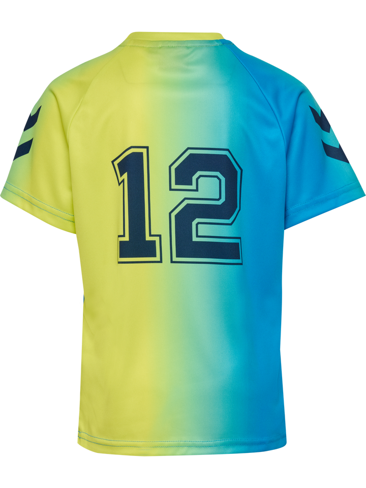 Hummel Hmlshimmer Set - dress blues/limeade