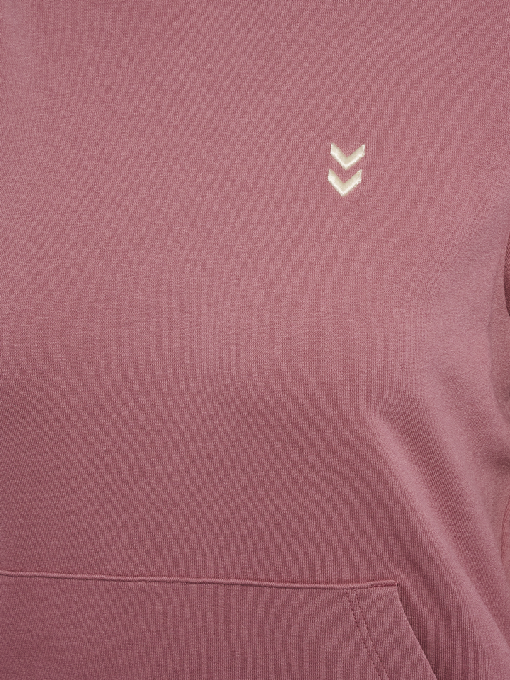 Hummel Hmlpulse w sweat hoodie - wistful mauve