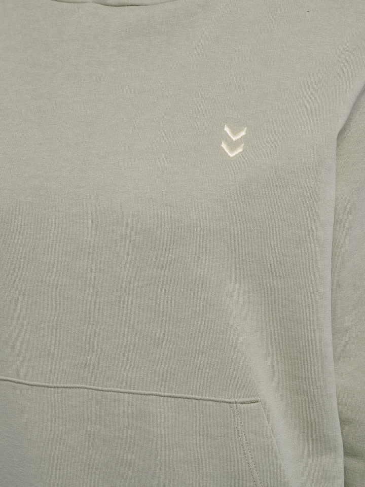 Hummel Hmlpulse w sweat hoodie - seagrass