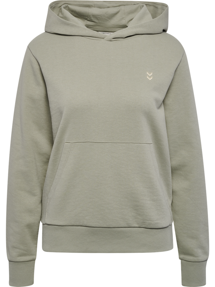 Hummel Hmlpulse w sweat hoodie - seagrass