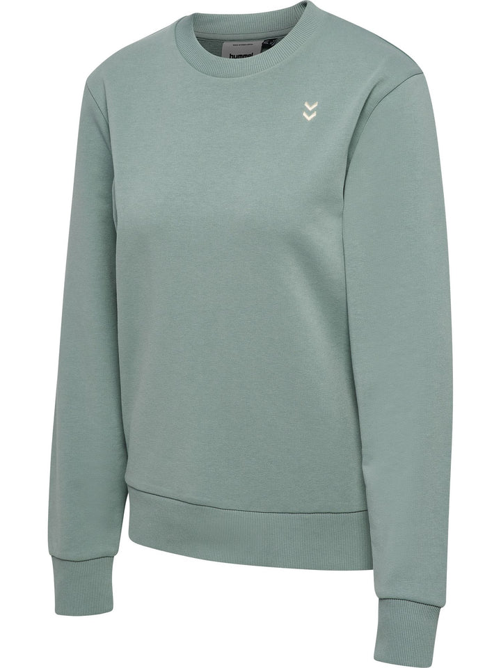 Hummel Hmlpulse w sweat crewneck - chinois green