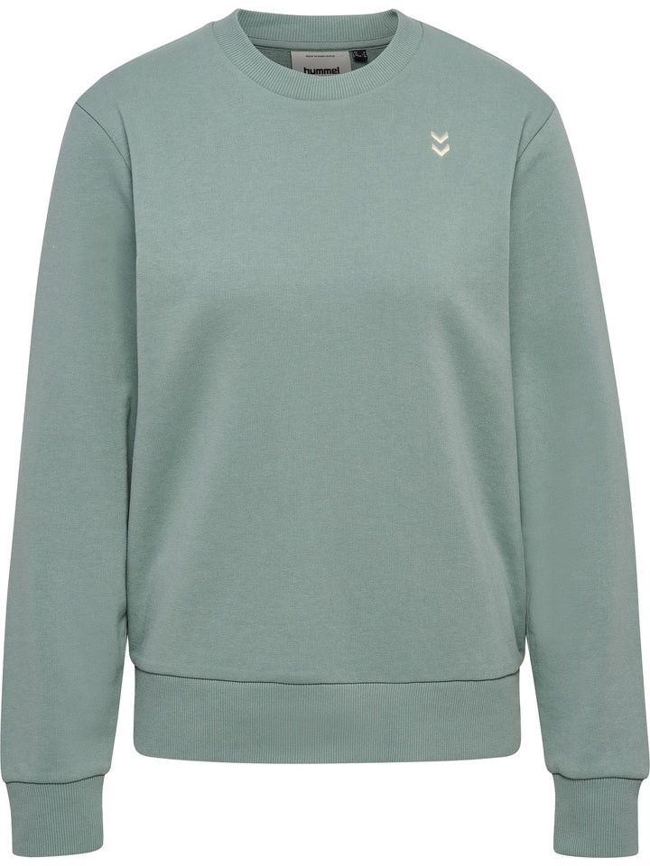 Hummel Hmlpulse w sweat crewneck - chinois green