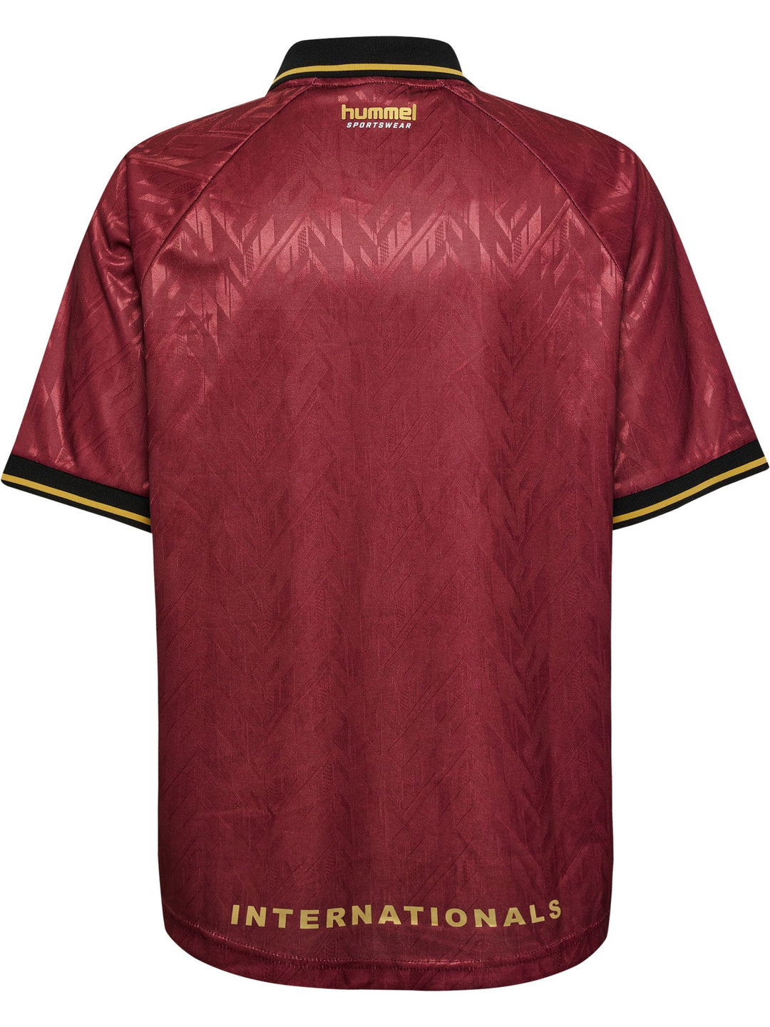Hummel Hmlloose Bay Soccer Jersey S/S - syrah