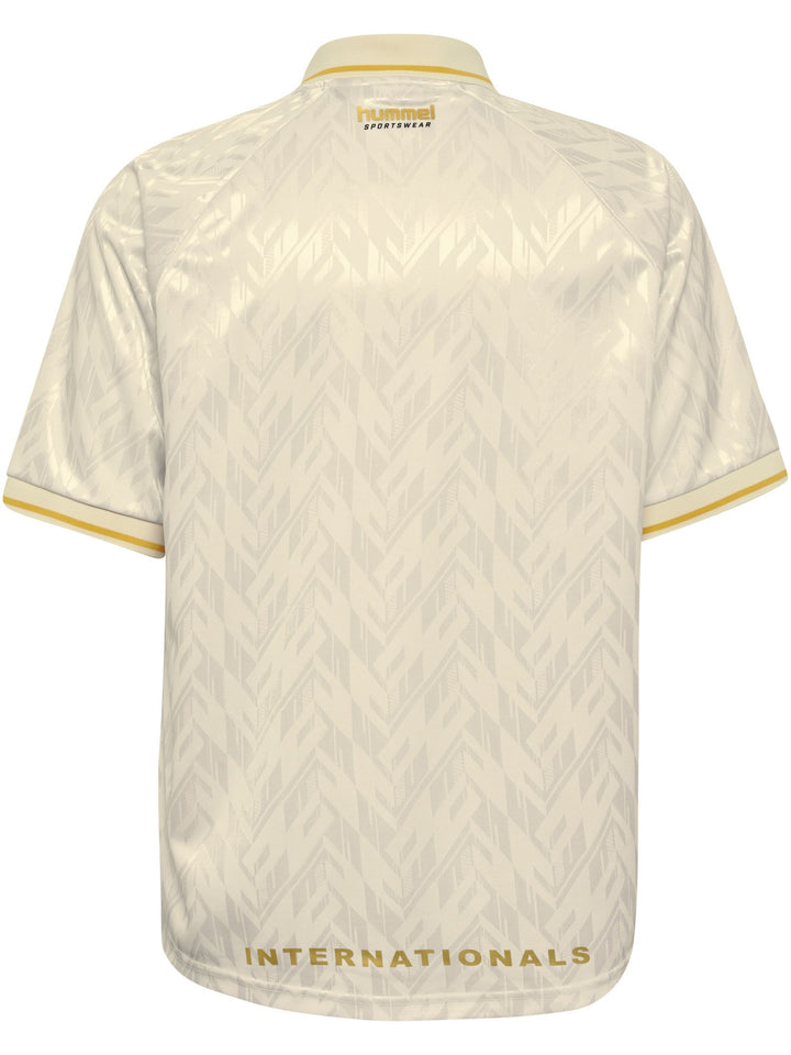 Hummel Hmlloose Bay Soccer Jersey S/S - blanc de blanc