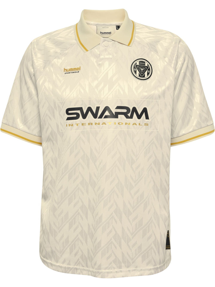 Hummel Hmlloose Bay Soccer Jersey S/S - blanc de blanc