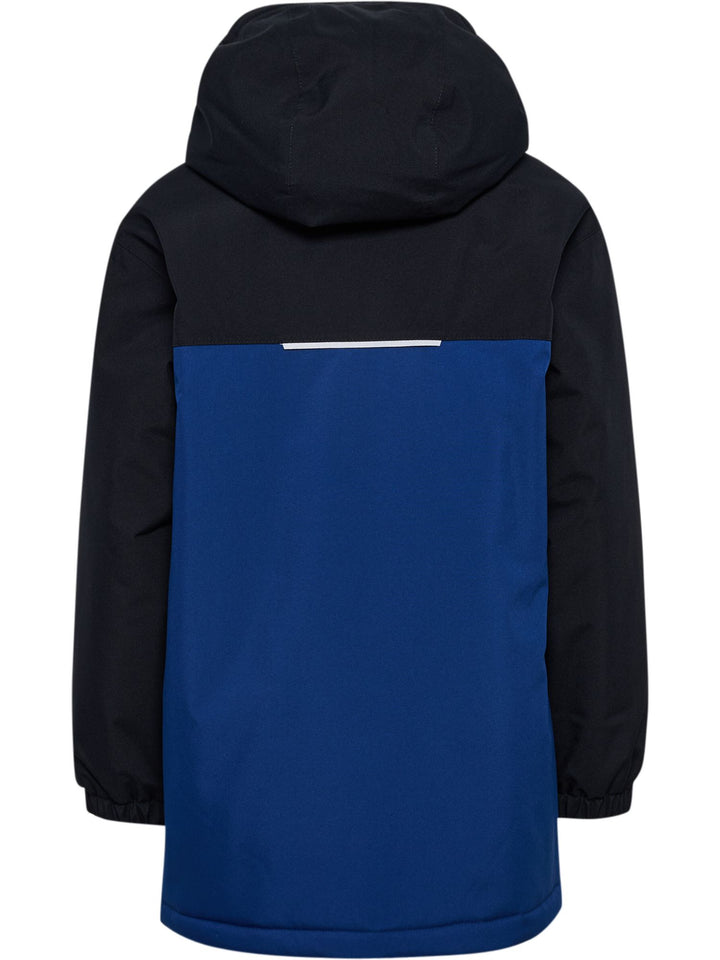 Hummel Hmljr Block Jacket Wp - estate blue