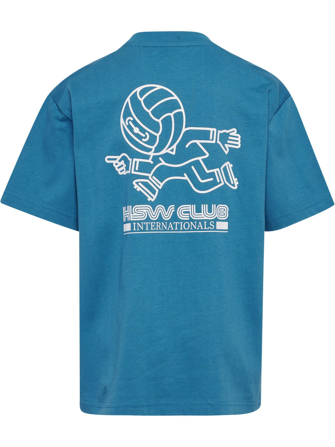 Hummel Hmljr Loose T-Shirt S/S Headball - faience
