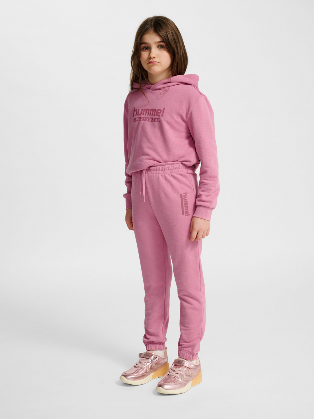 Hummel Hmljr base regular pants - polignac