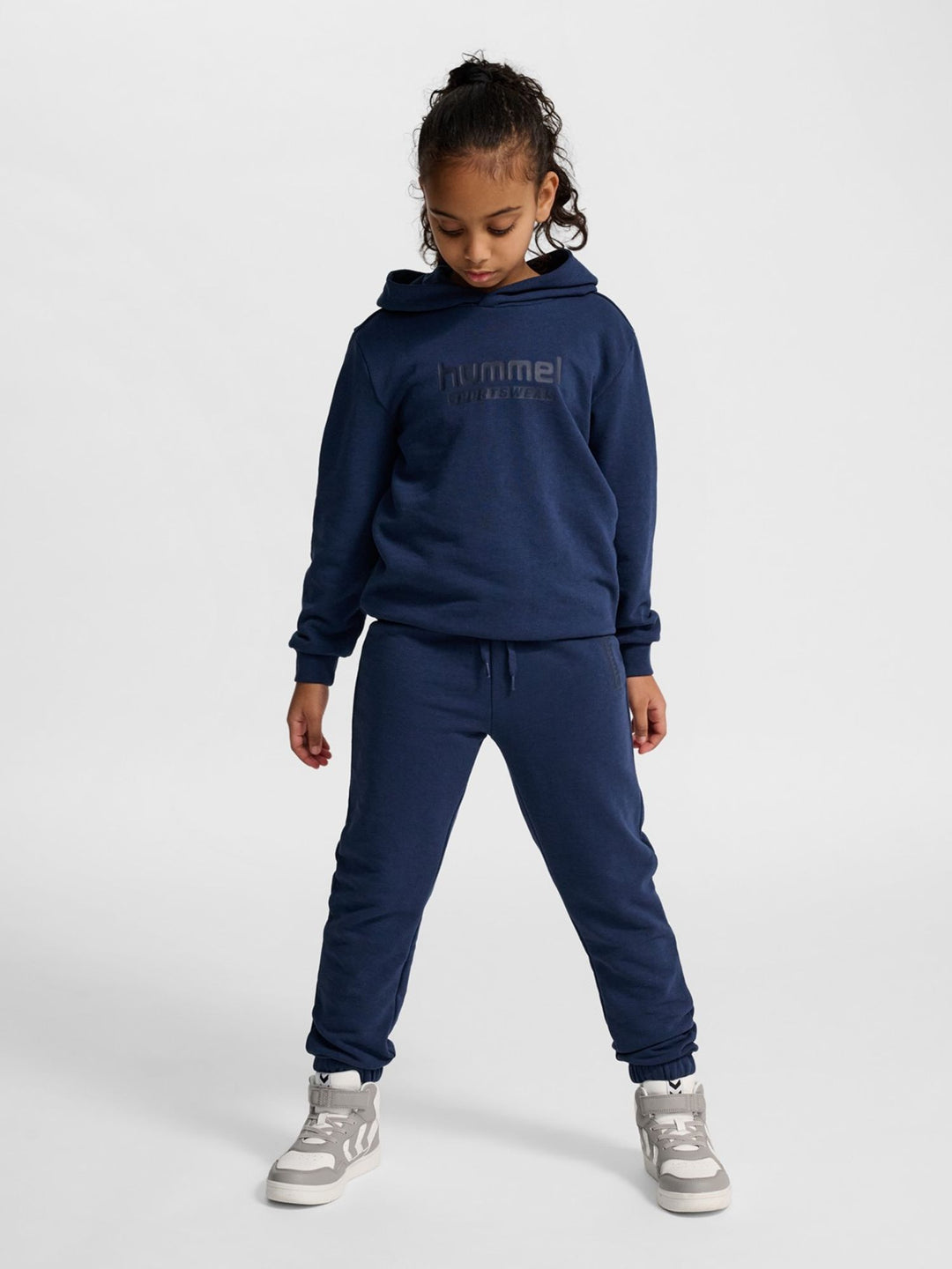 Hummel Hmljr base regular pants - dress blues