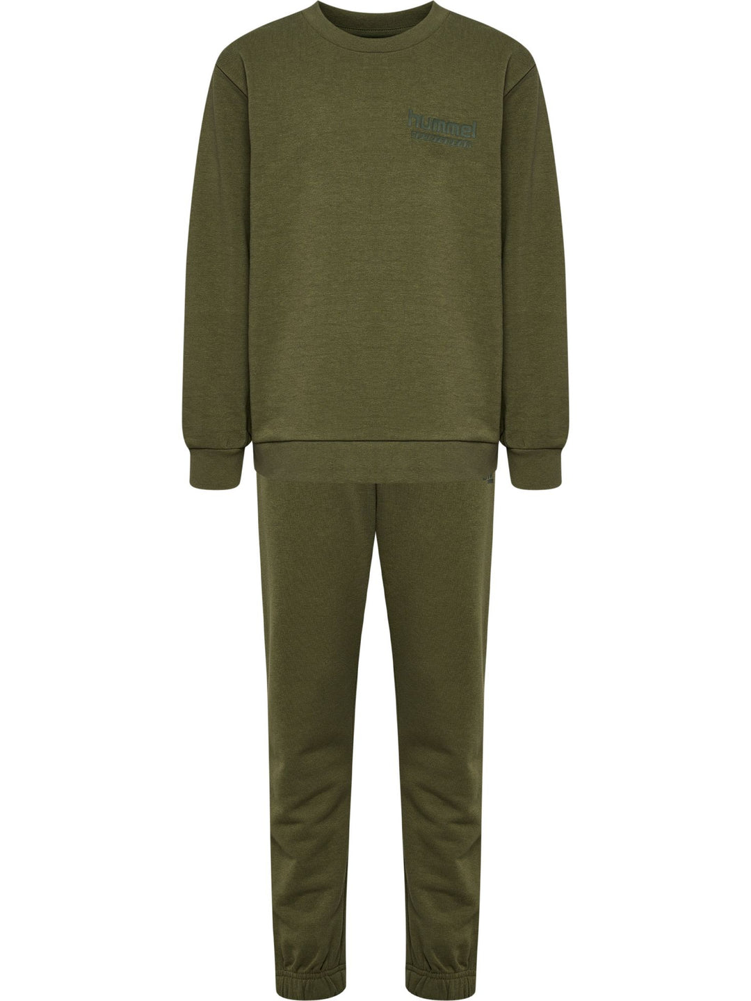 Hummel Hmljr base sweat set - winter moss