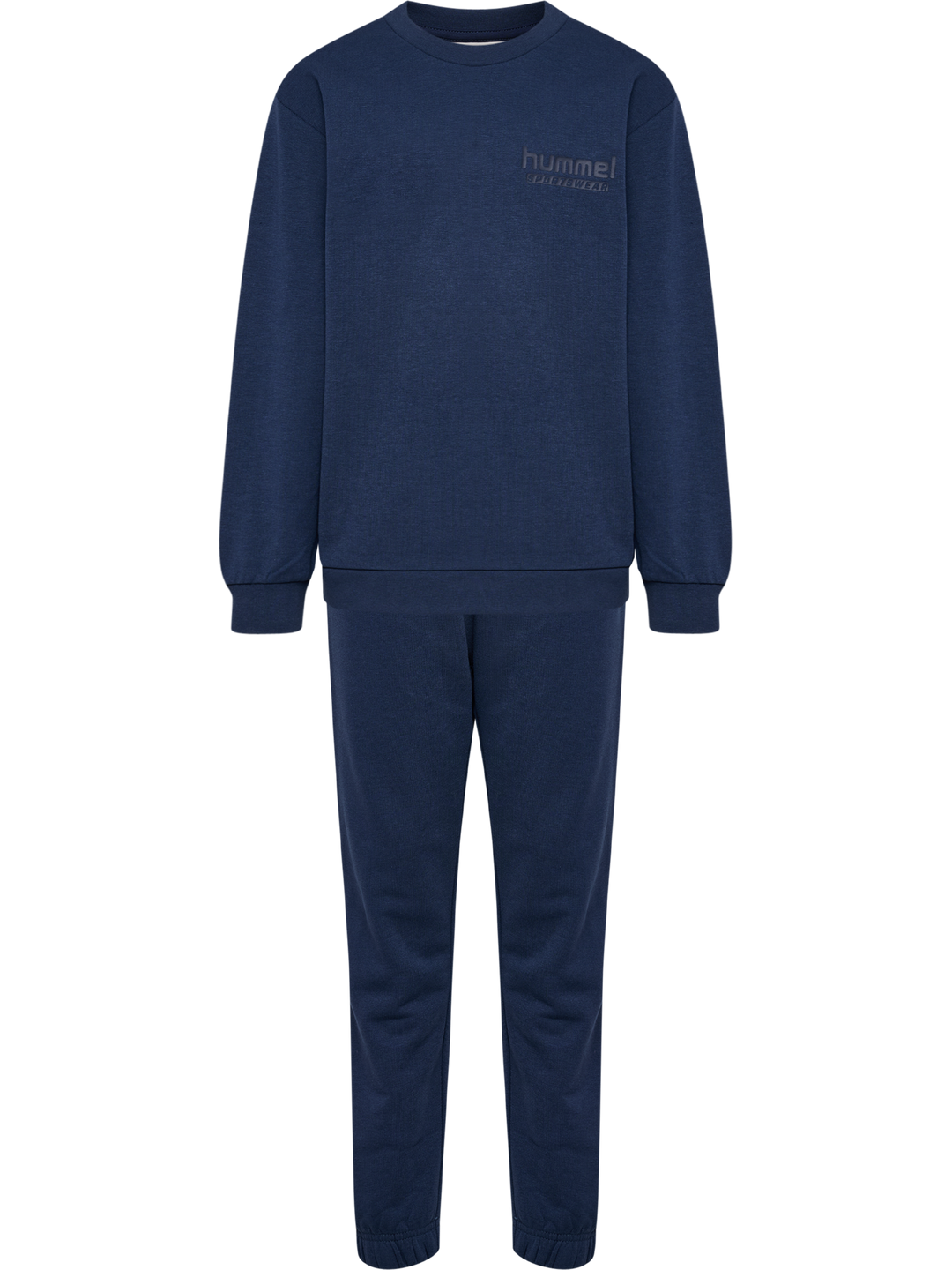 Hummel Hmljr base sweat set - dress blues