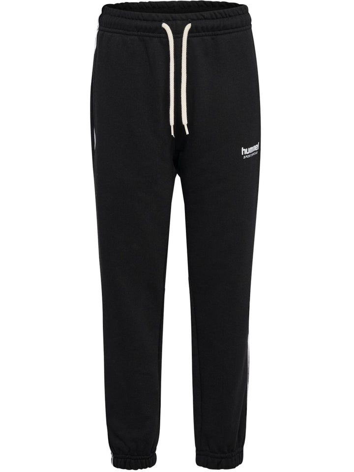 Hummel Hmljr Loose Sweatpant Piping - black