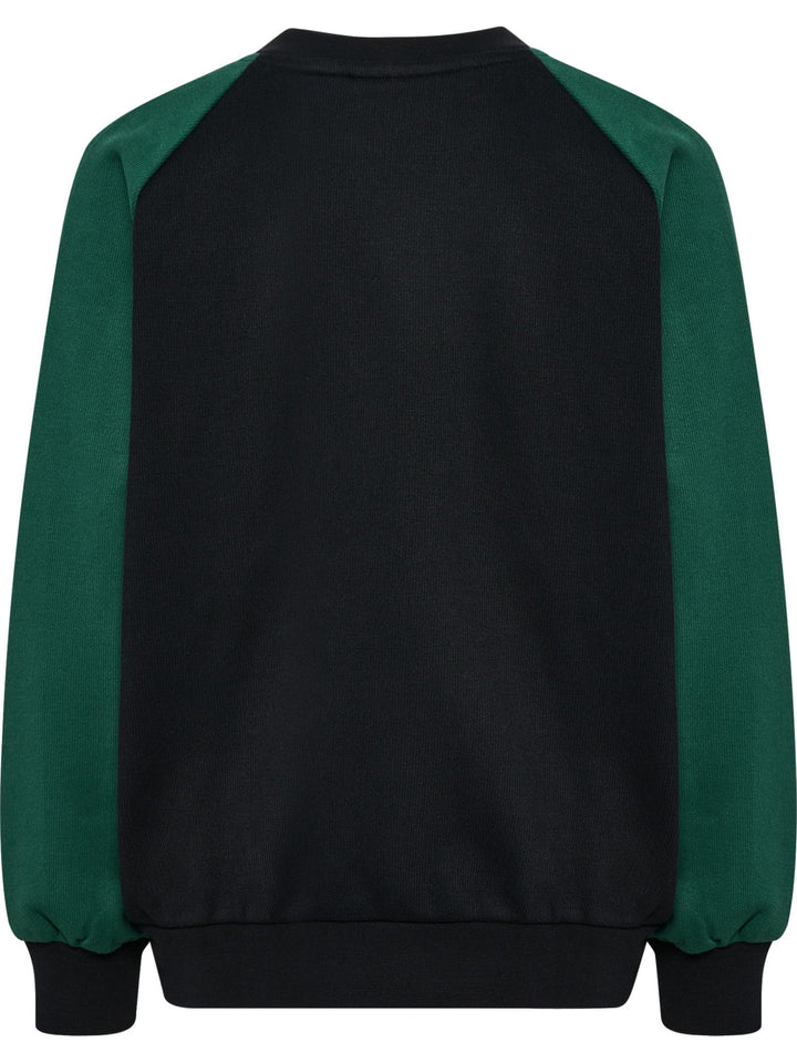 Hummel Hmljr Oversized Crew Hsw - dark green