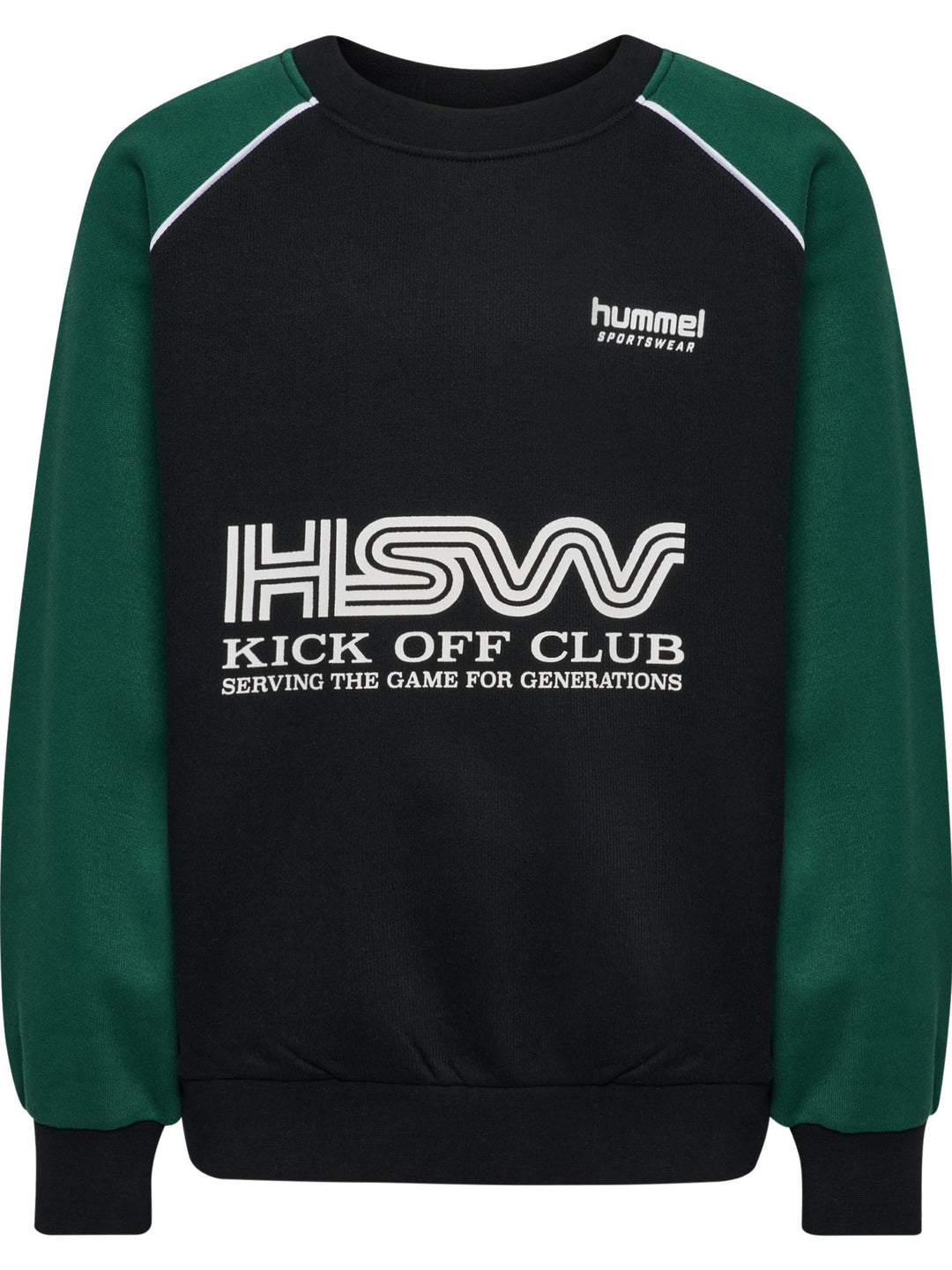 Hummel Hmljr Oversized Crew Hsw - dark green