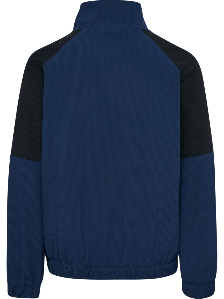 Hummel Hmljr Loose Tracksuit Zip Jacket - dress blues
