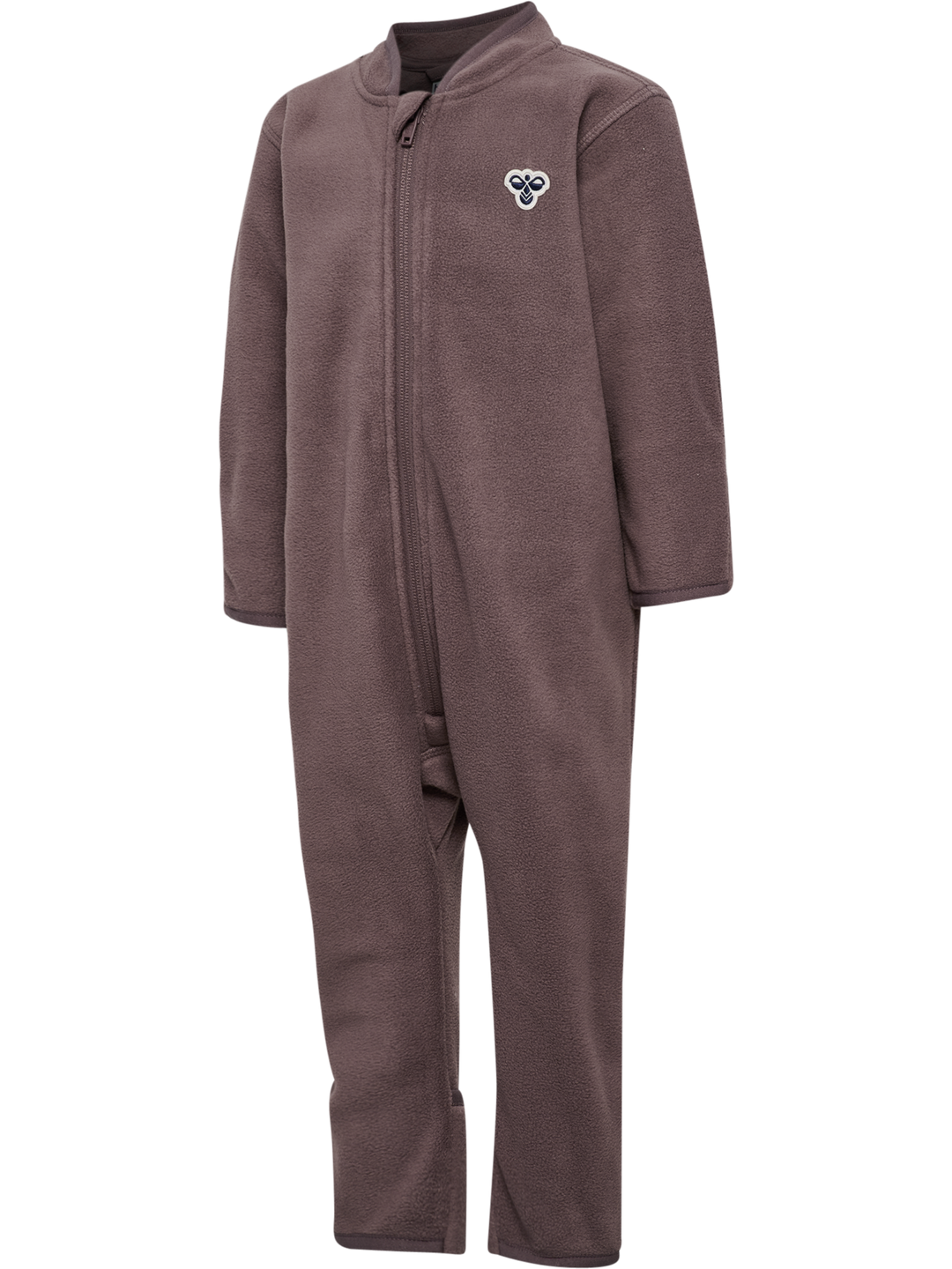 Hummel Hmlmini Fleece Zip Suit Bee - peppercorn