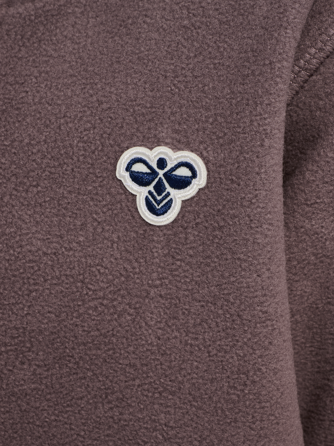 Hummel Hmlmini Fleece Zip Suit Bee - peppercorn
