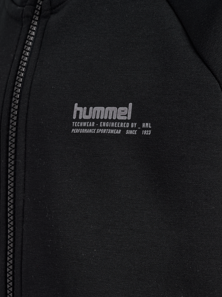 Hummel Hmljr tech fleece zip hoodie - black