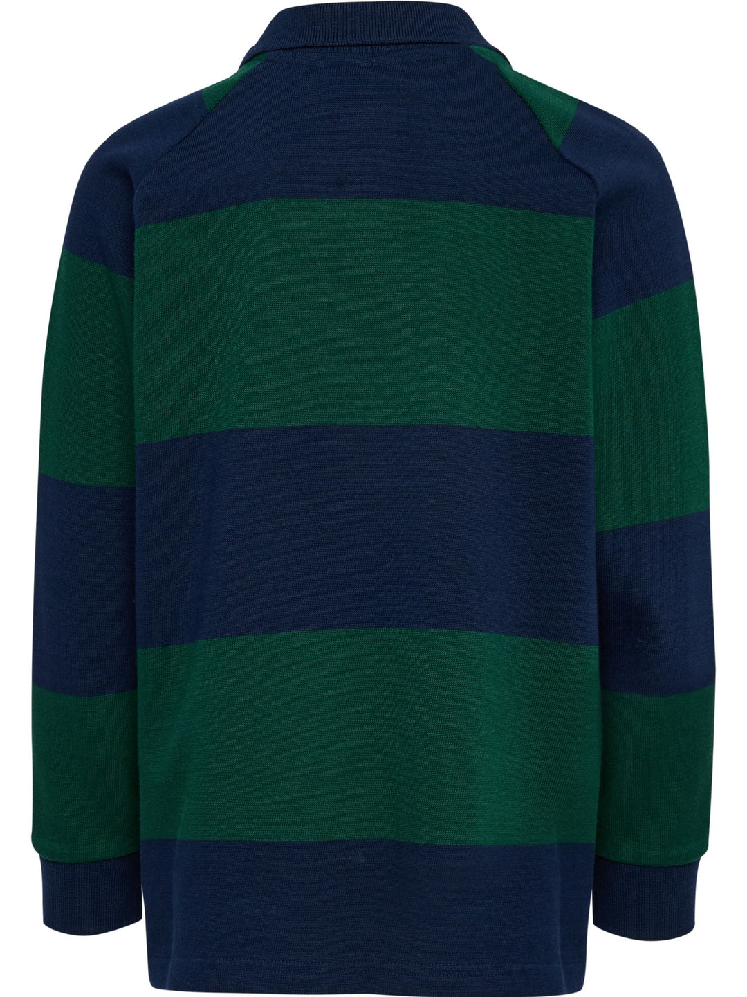 Hummel Hmljr Loose Striped Polo L/S - dress blues