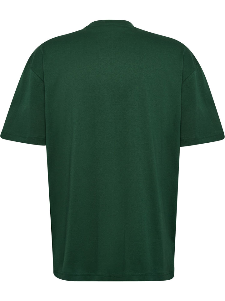 Hummel Hmlloose Tee S/S Club Sportswear - dark green