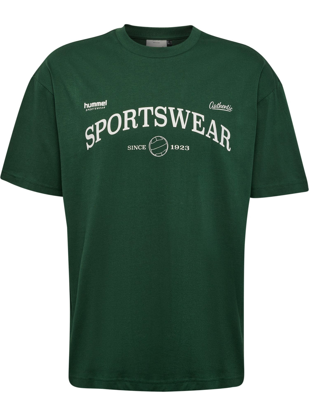 Hummel Hmlloose Tee S/S Club Sportswear - dark green