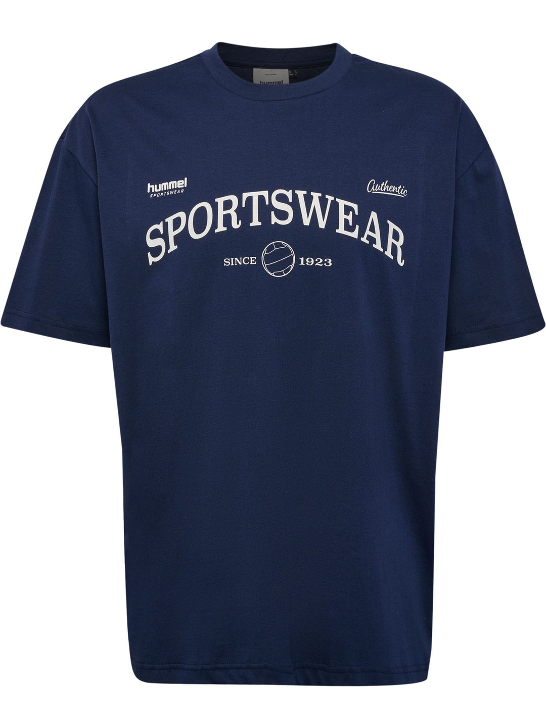 Hummel Hmlloose Tee S/S Club Sportswear - dress blues