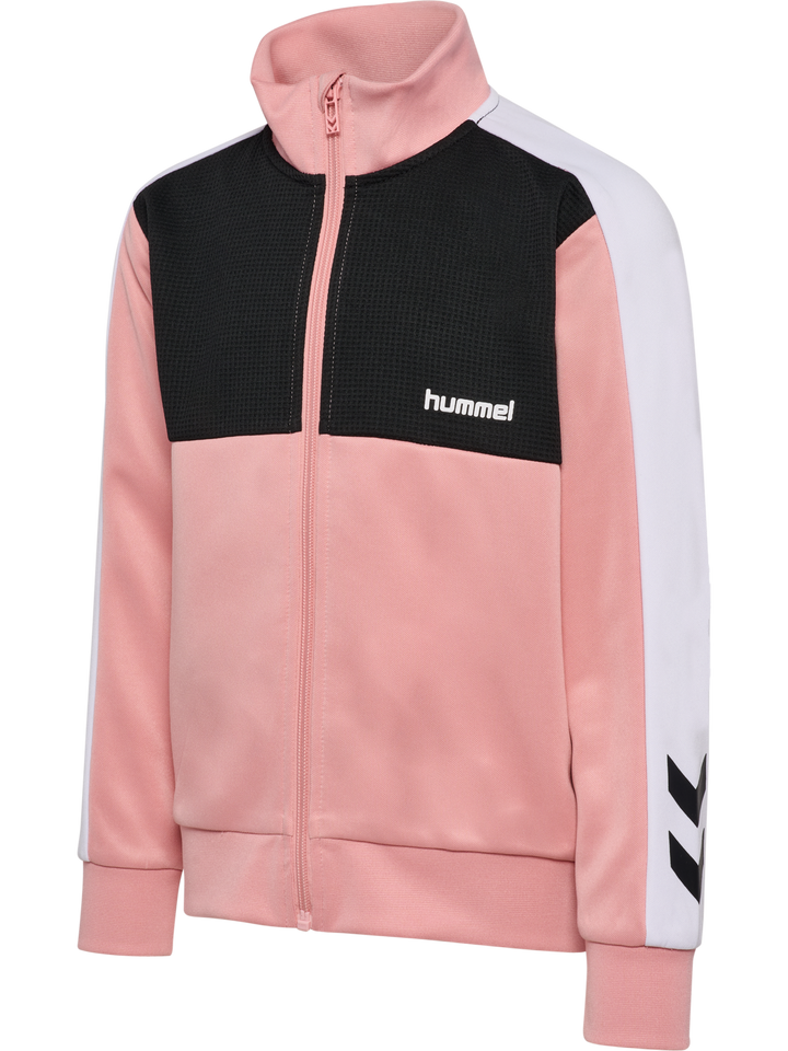 Hummel Hmljr Colorblock Tracksuit - bridal rose