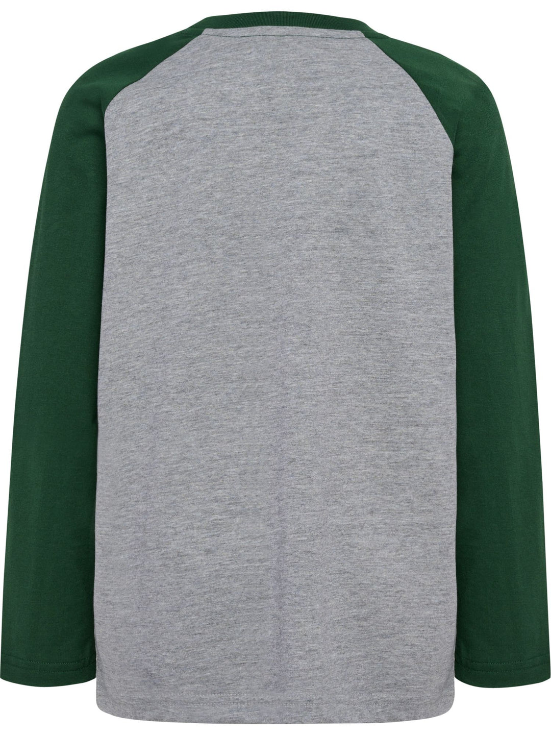 Hummel Hmljr Raglan Loose T-Shirt L/S Bee - dark green