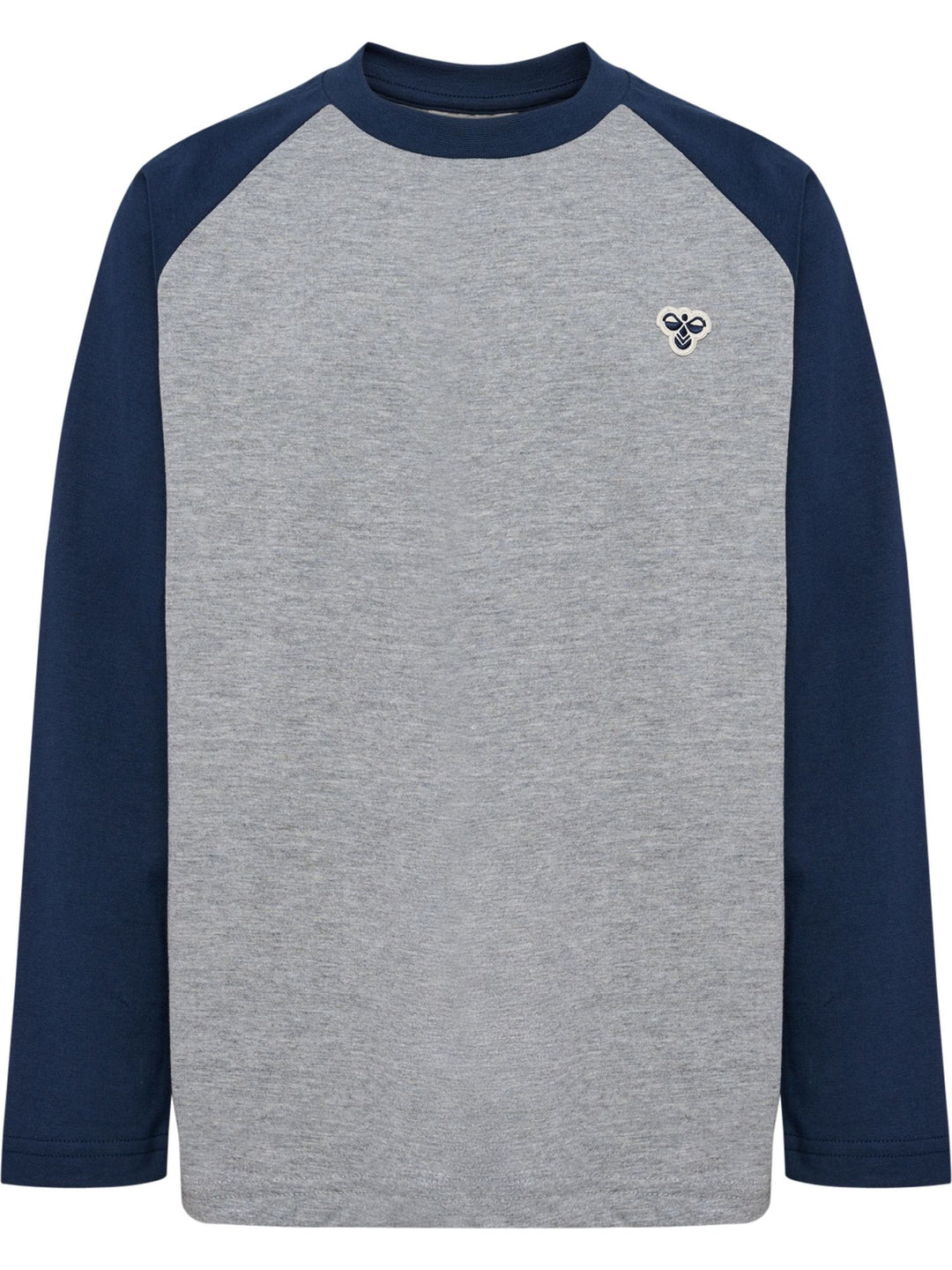 Hummel Hmljr Raglan Loose T-Shirt L/S Bee - dress blues