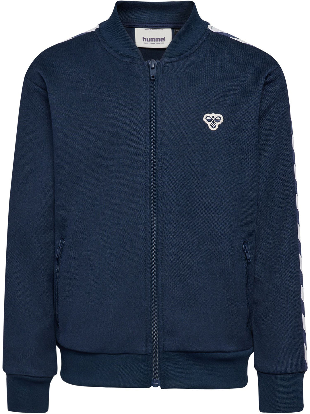 Hummel Hmljr Archive Reg Poly Zip Jacket - dress blues