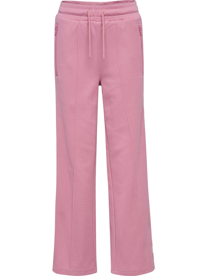 Hummel Hmljr Archive Wide Leg Poly Pants - polignac