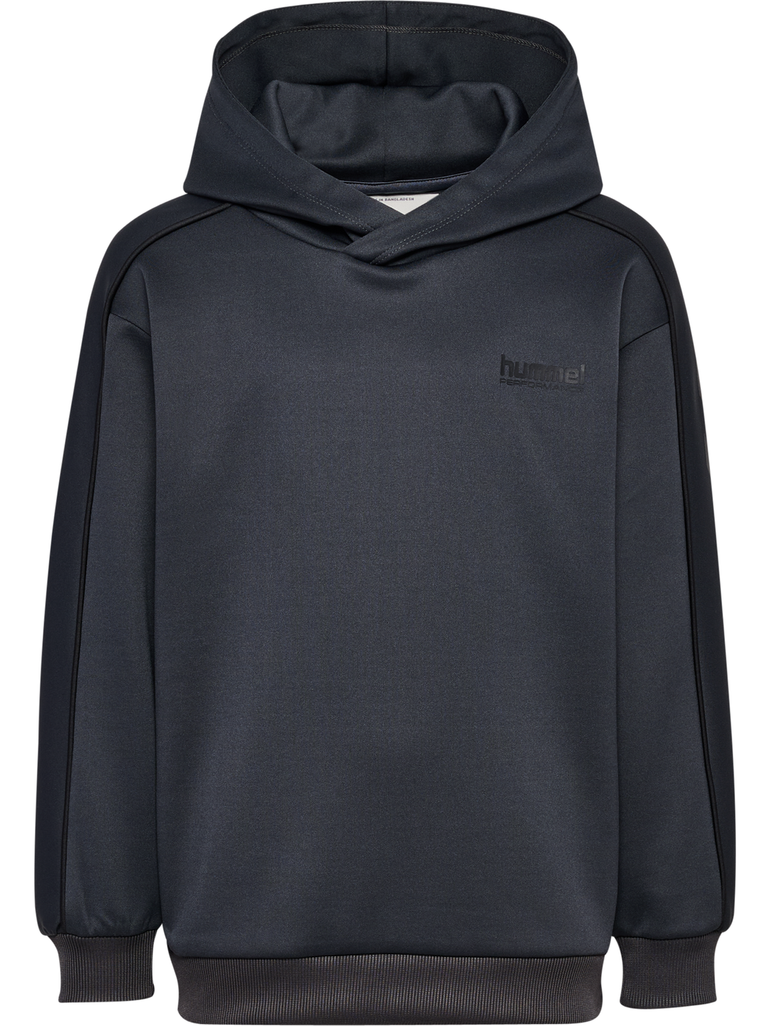 Hummel Hmljr interlock hoodie - ebony