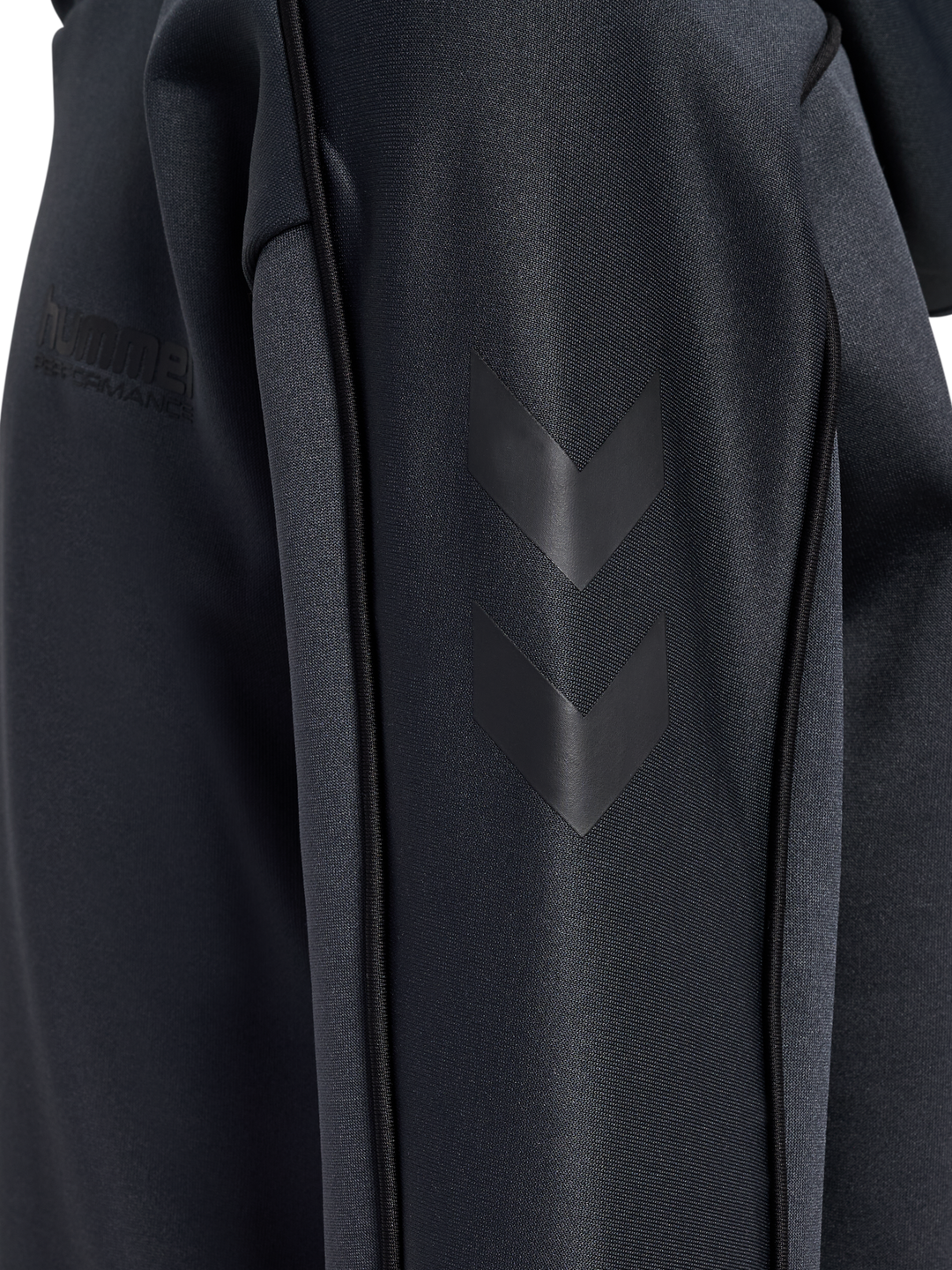 Hummel Hmljr interlock hoodie - ebony