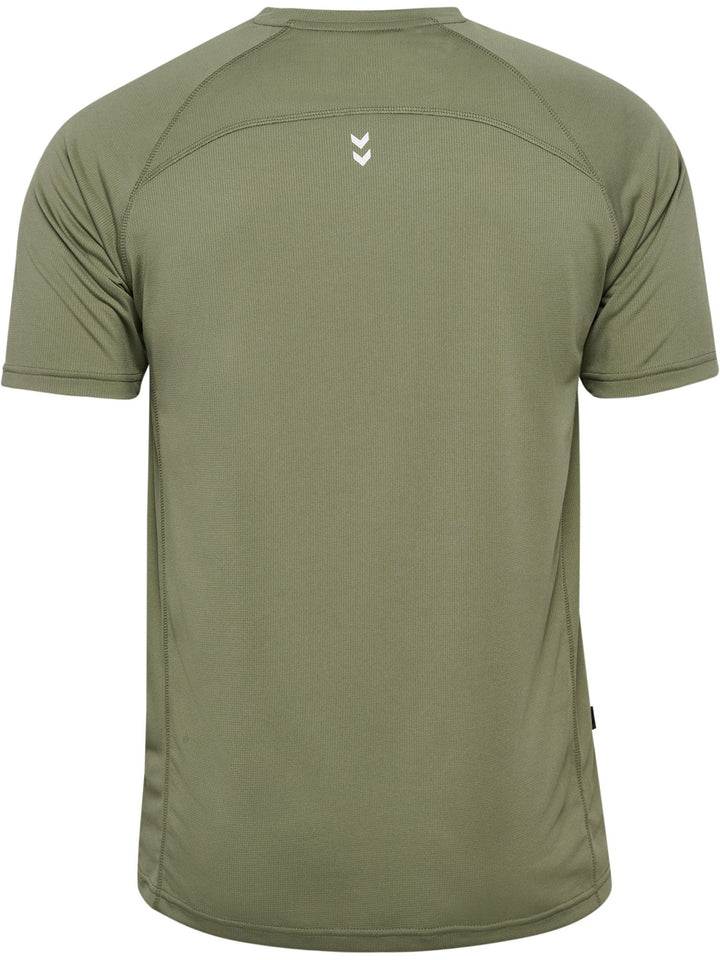Hummel Hmlpulse Workout T-Shirt S/S - deep lichen green