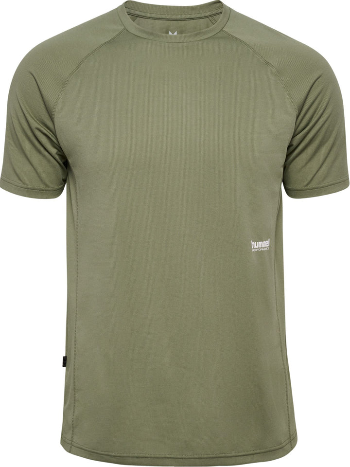 Hummel Hmlpulse Workout T-Shirt S/S - deep lichen green