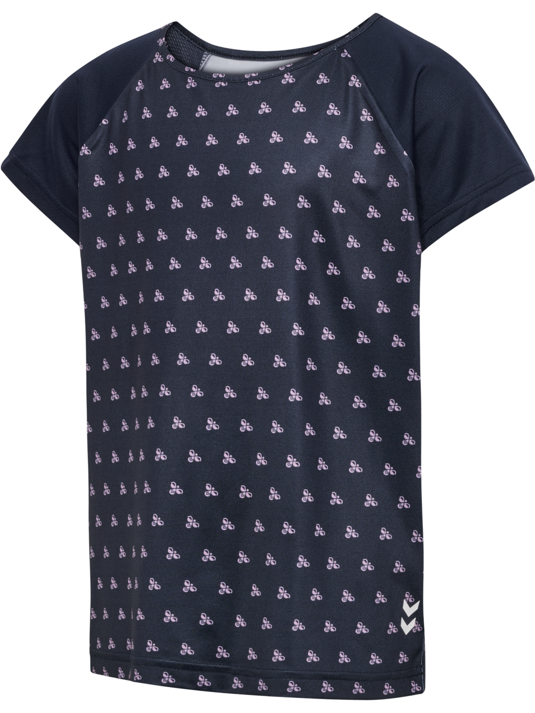Hummel Hmljr Mix T-Shirt S/S - black iris