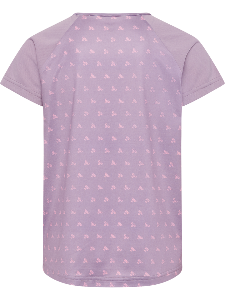 Hummel Hmljr Mix T-Shirt S/S - lavender mist