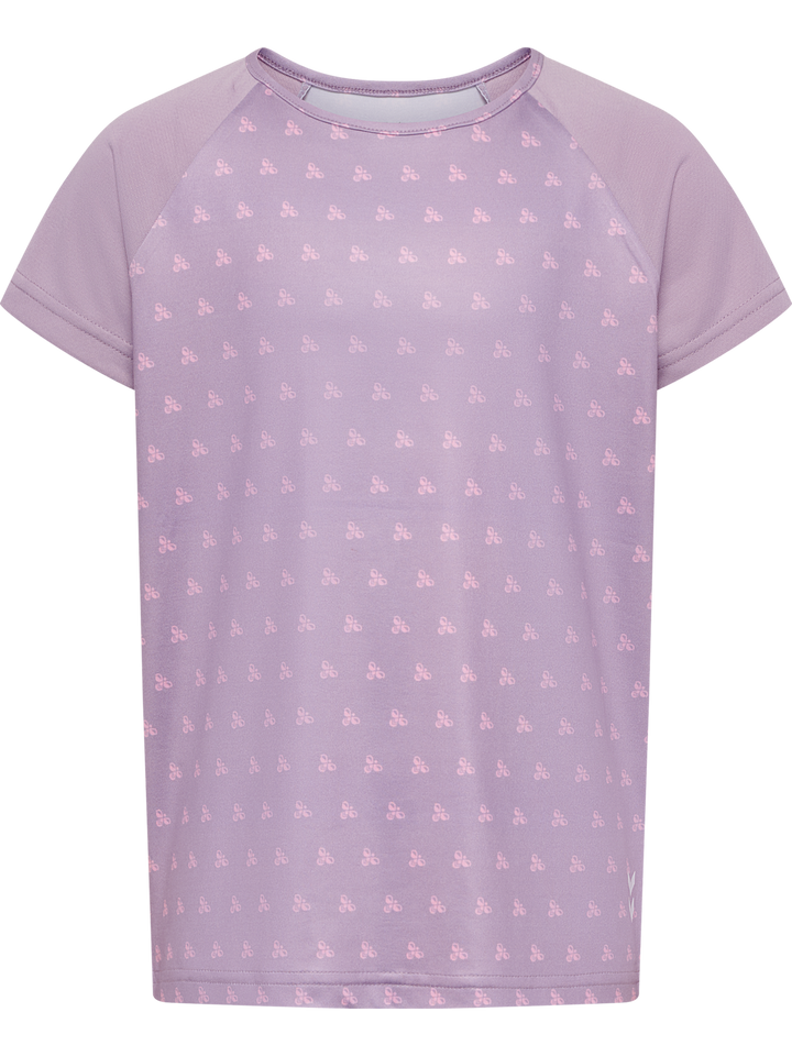 Hummel Hmljr Mix T-Shirt S/S - lavender mist