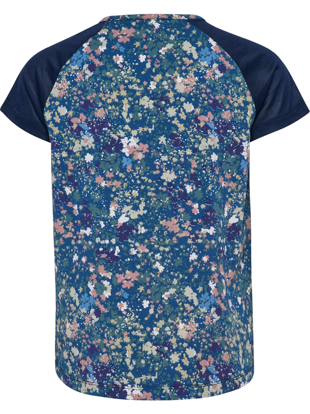 Hummel Hmljr Mix T-Shirt S/S - dress blues/riverside