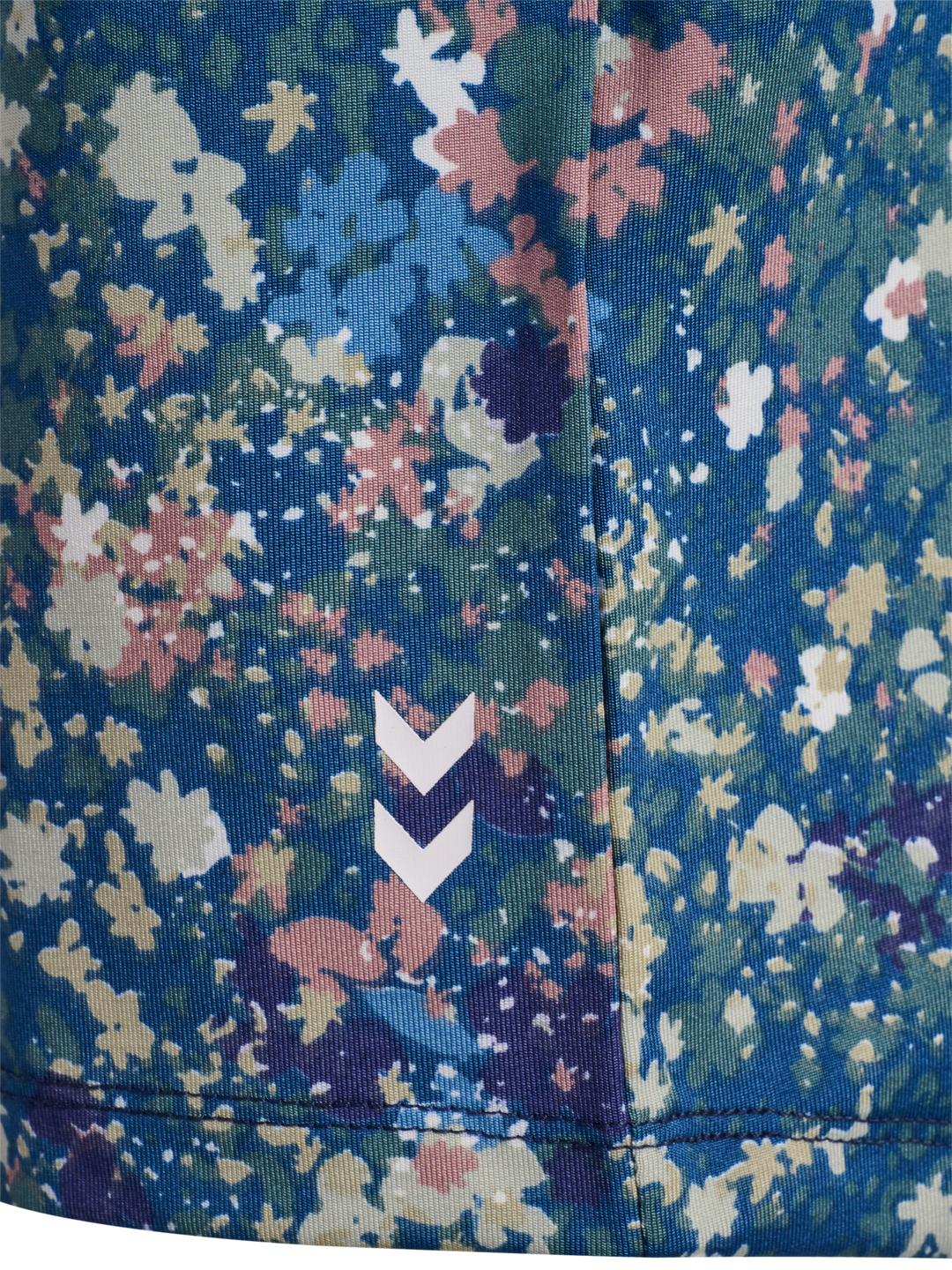 Hummel Hmljr Mix T-Shirt S/S - dress blues/riverside