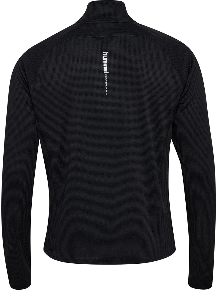 Hummel Hmlpulse Half Zip Midlayer - black