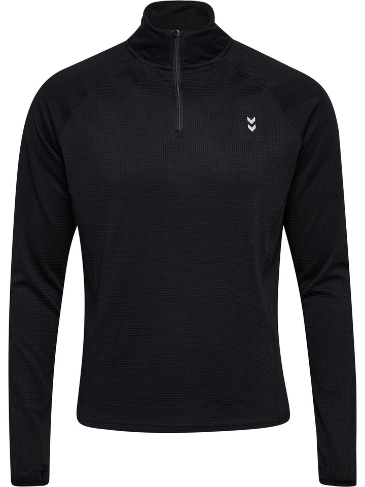 Hummel Hmlpulse Half Zip Midlayer - black