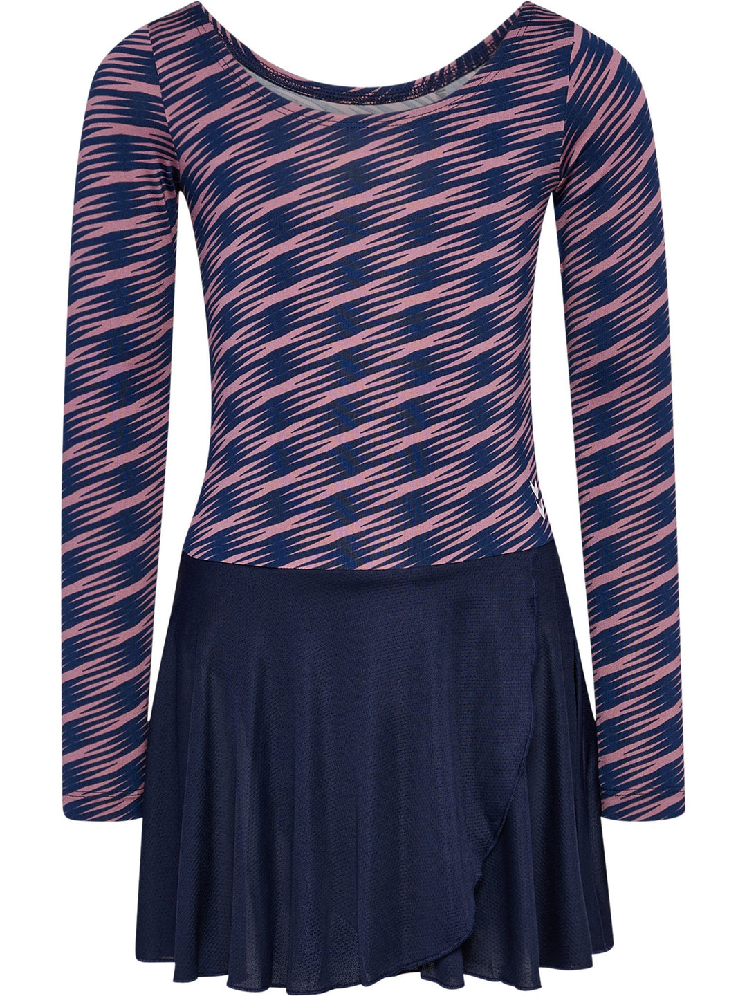 Hummel Hmljr mix gymsuit l/s - wistful mauve