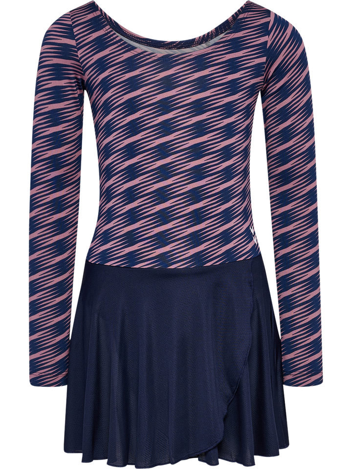Hummel Hmljr mix gymsuit l/s - wistful mauve