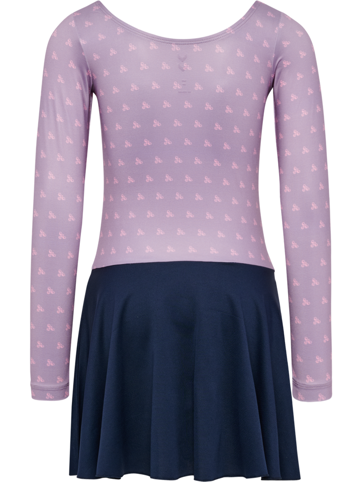 Hummel Hmljr Mix Gymsuit L/S - lavender mist